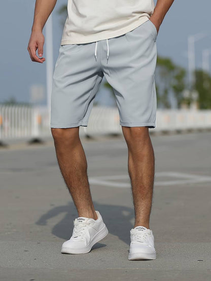 Gio - Casual korte broek met trekkoord voor mannen