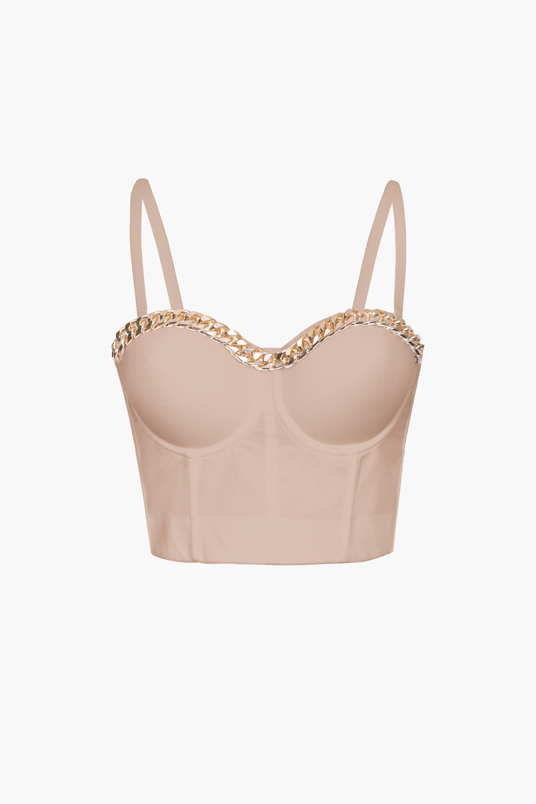 Nova - Ketting detail bustier korset top