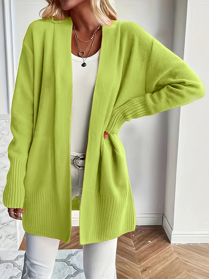 Arianna - Elegant wol cardigan met zakken voor dames