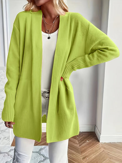 Arianna - Elegant wol cardigan met zakken voor dames