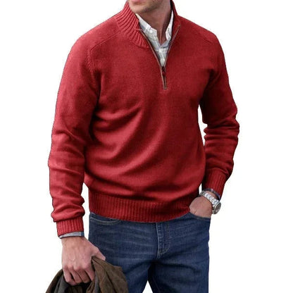 Niccolò - Half zip pullover voor heren