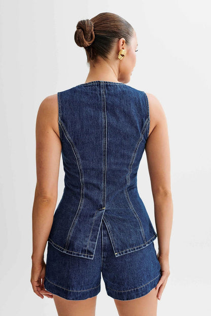 Chiara  - Denim set voor vrouwen