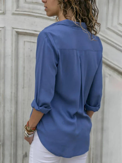 Leni  - Klassieke blouse