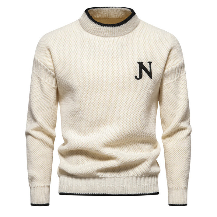 Nico  - Heren gebreide crew neck trui