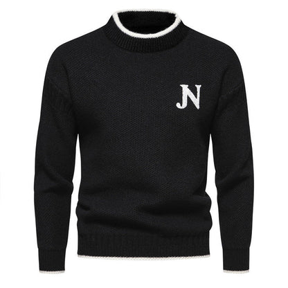 Nico  - Heren gebreide crew neck trui