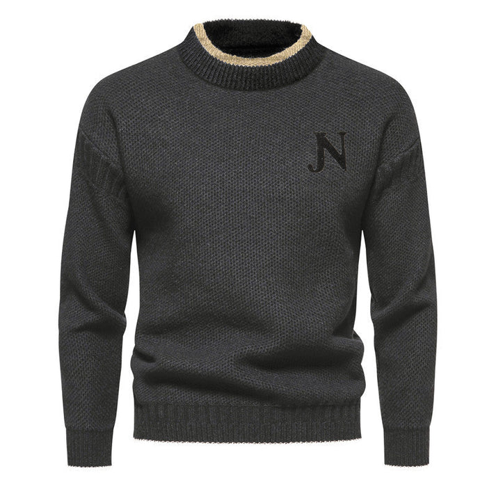 Nico  - Heren gebreide crew neck trui