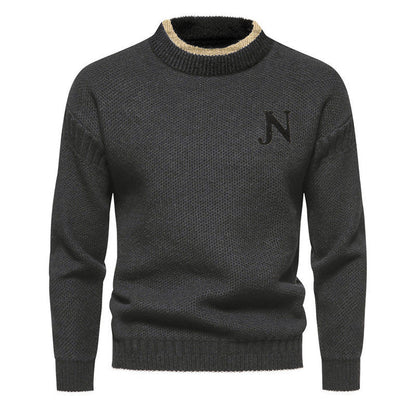 Nico  - Heren gebreide crew neck trui