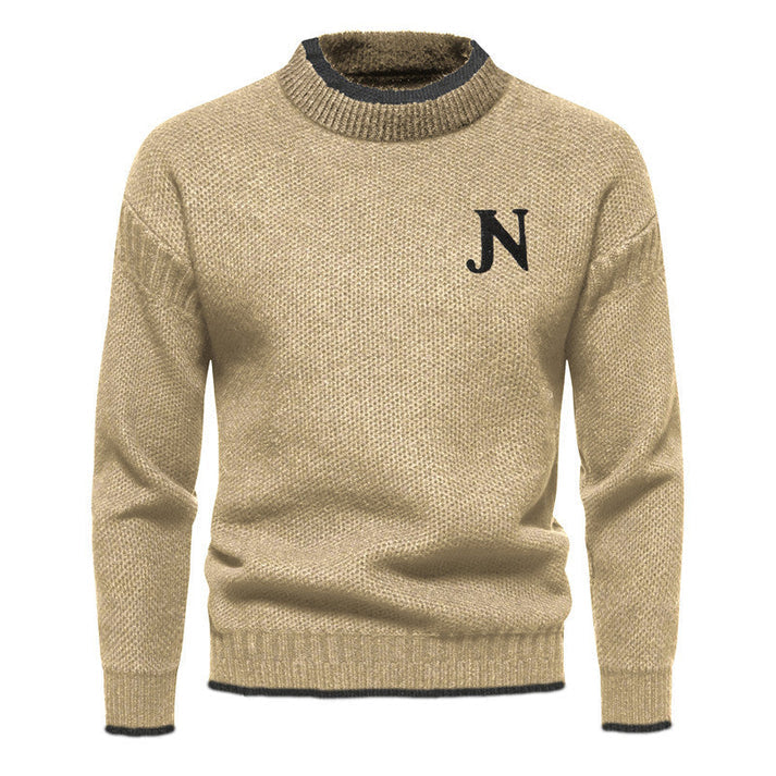 Nico  - Heren gebreide crew neck trui