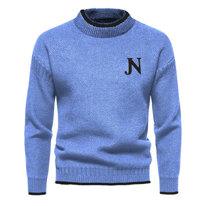 Nico  - Heren gebreide crew neck trui