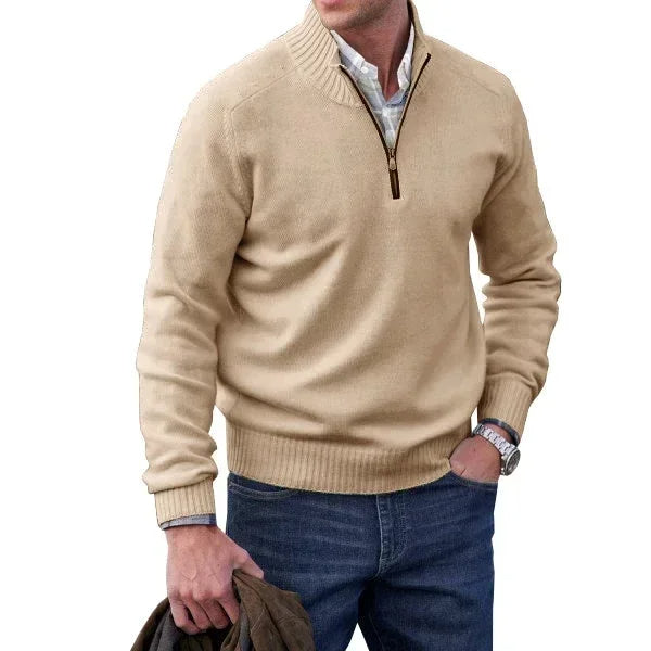 Niccolò - Half zip pullover voor heren