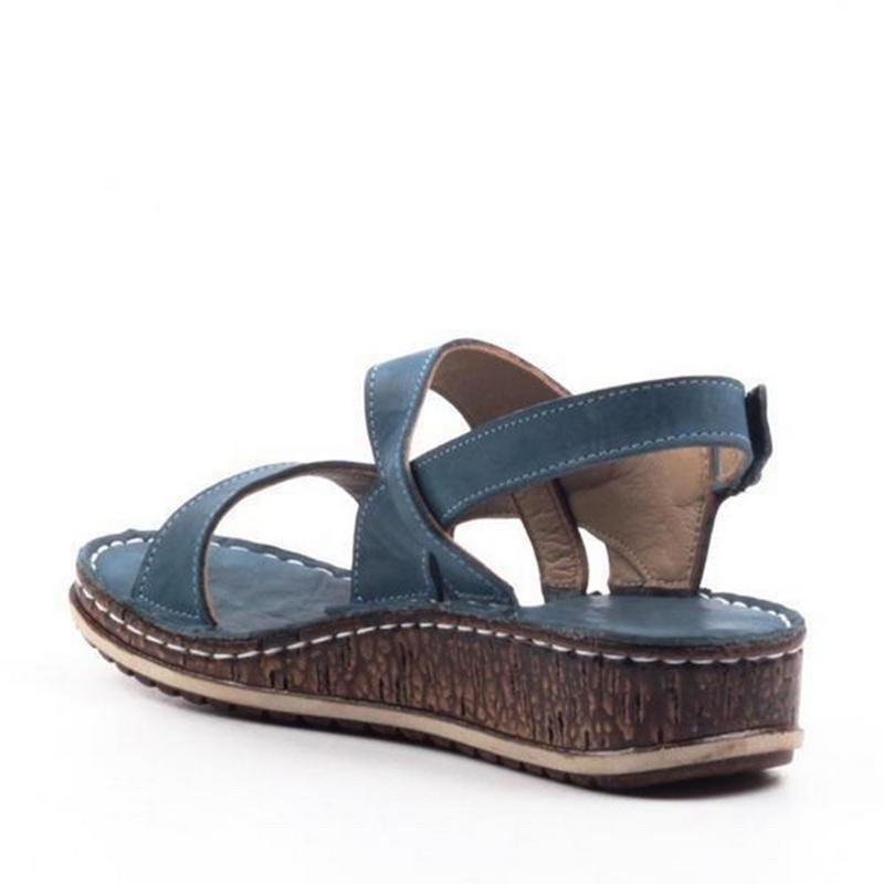 Lilou -  Stijlvolle en uiterst comfortabele orthopedische zomersandalen met nieuwe gezondheidszool