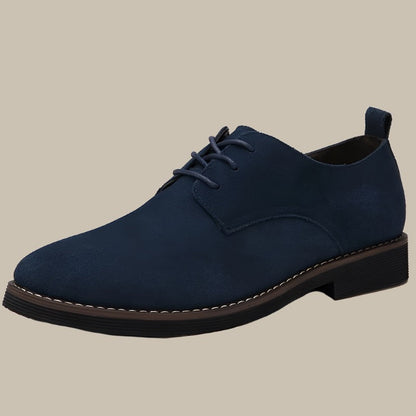 Massimo - Stijlvolle herfst suede formele oxford schoenen voor mannen