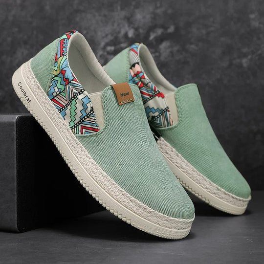 Archie - Platte canvas schoenen