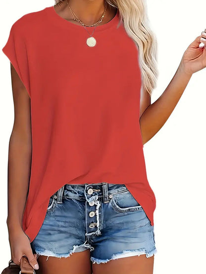 Julie - Casual T-shirt met korte mouwen