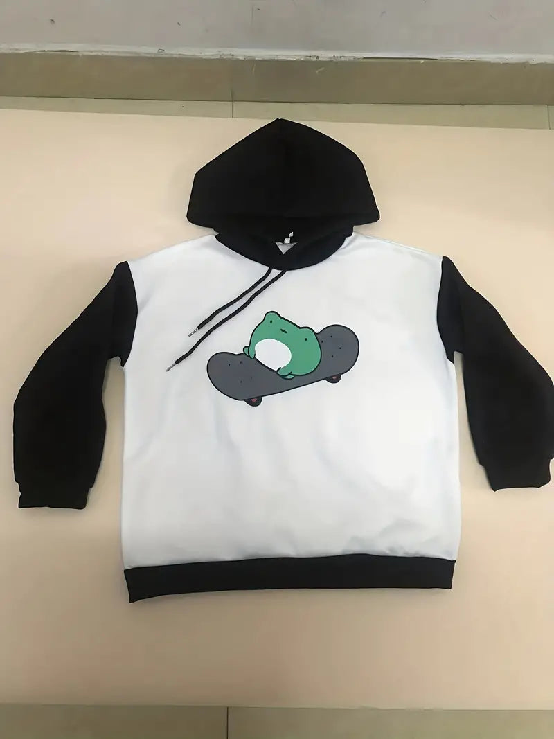 Thomas - Stijlvolle kikker hoodie voor heren