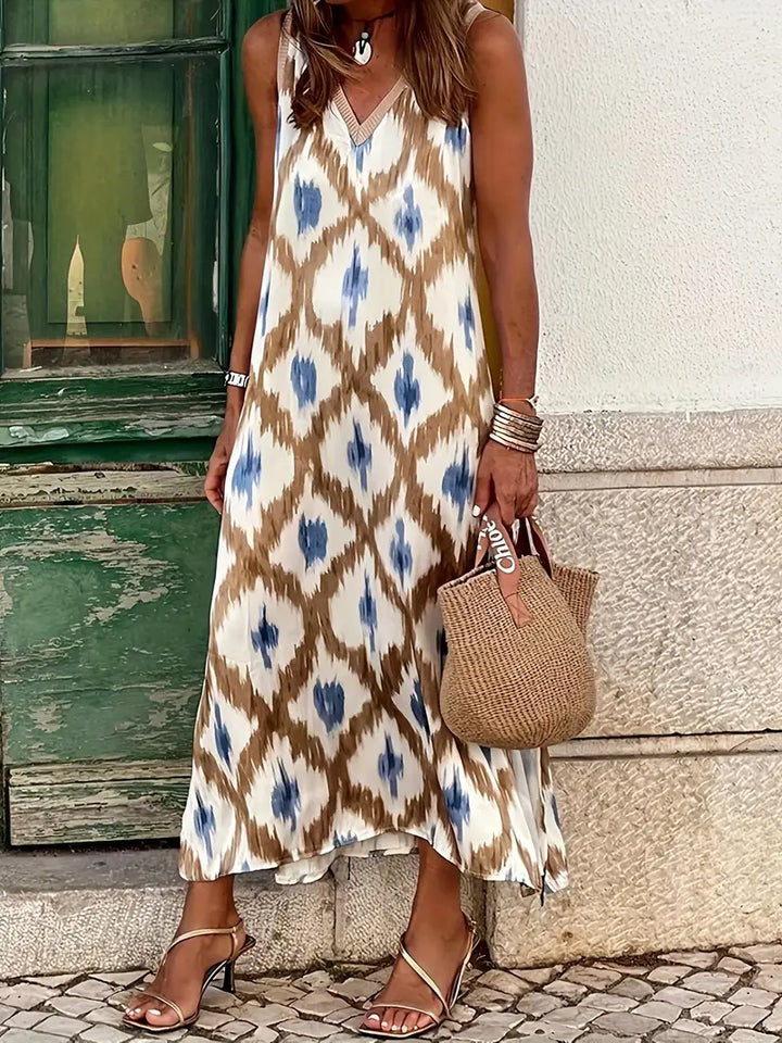 Maud - Boho maxi jurk