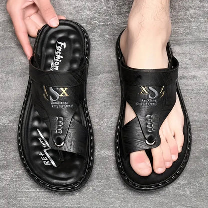 Bastiaan - Casual, trendy teenslippers voor buiten voor heren