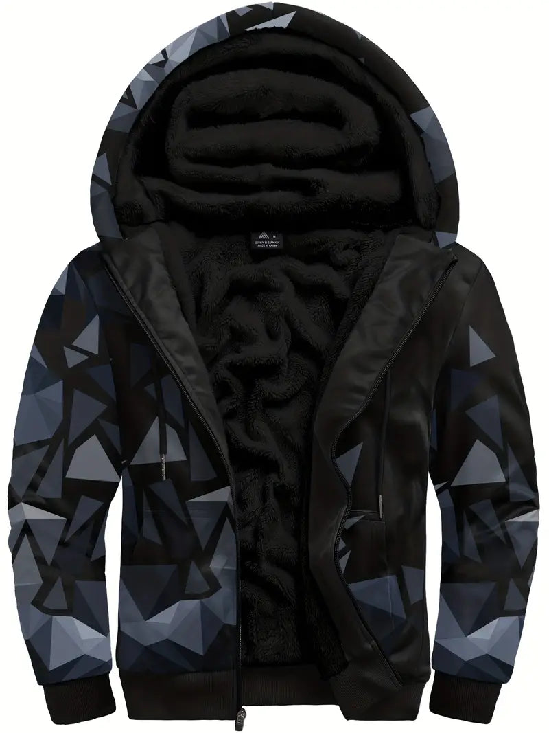 Ole - warme fleece hoodie voor heren