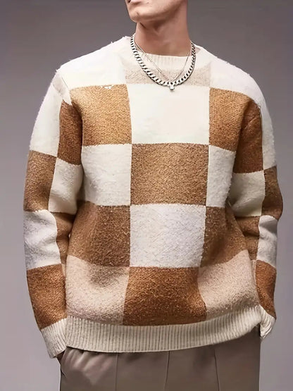 Levi - Sweater met kleurblok voor mannen