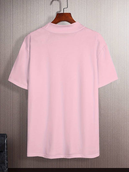 Matthijs -  Elegant t-shirt met hoge kraag