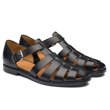 Gerlof - Anti slip leren sandalen