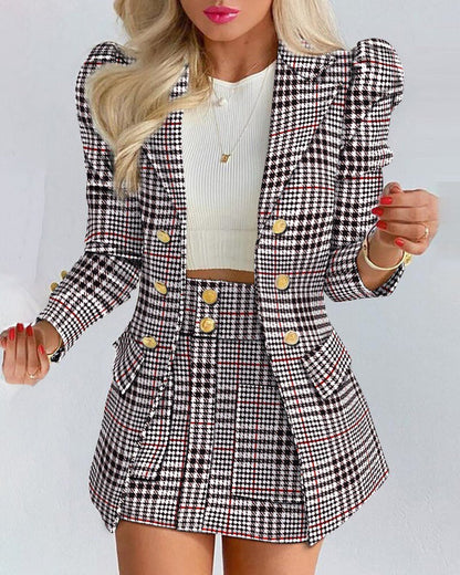 Jolene - 2-delige set (Blazer + Rok)