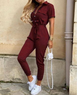 Johanna - Button Down Jumpsuit