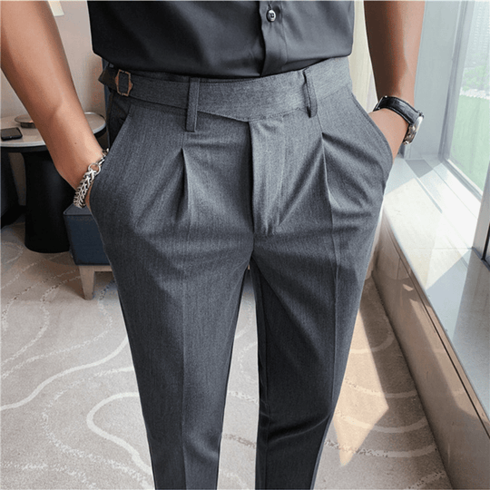 Arjan - Modern fit slim-fit pantalon