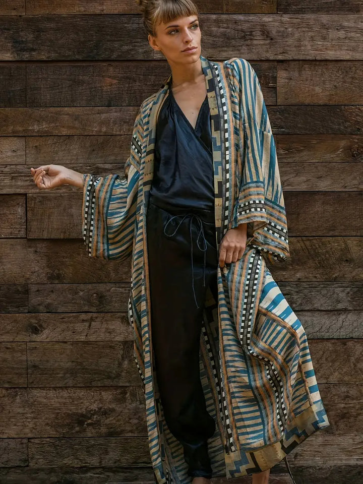 Jo - Boho plus size kimono