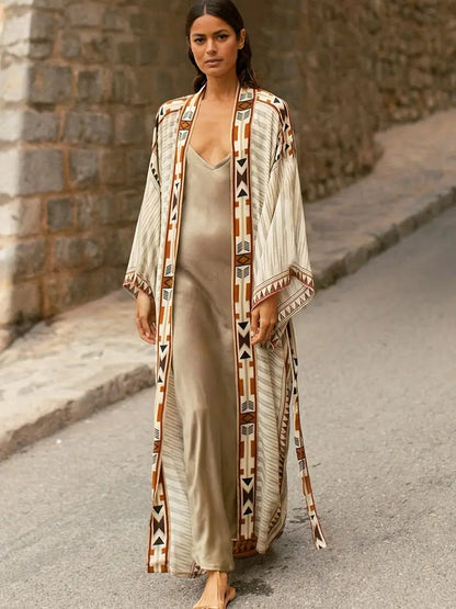 Jo - Boho plus size kimono