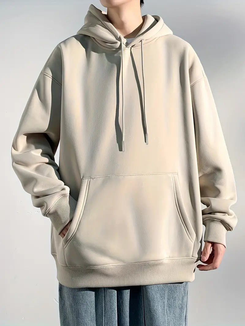 Faes - Eenvoudige casual hoodie voor mannen