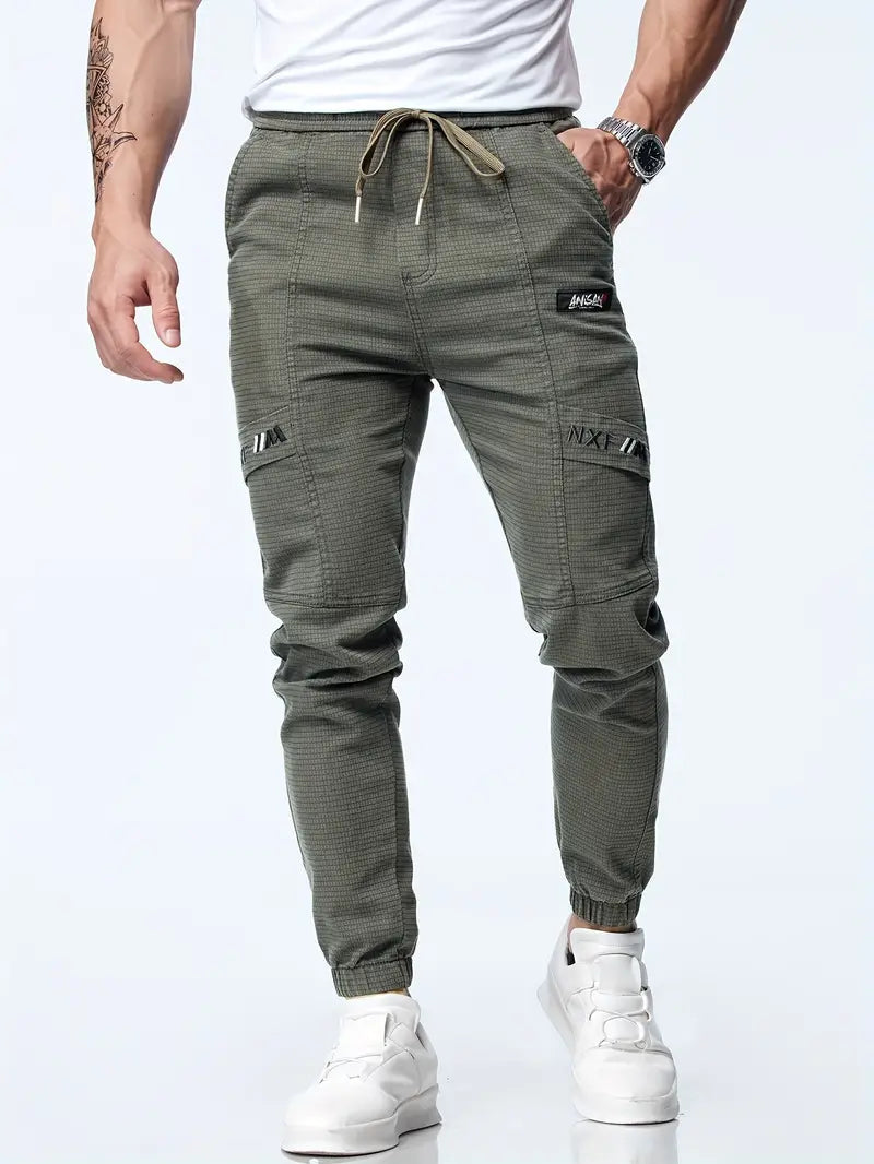 Nick - Casual joggingbroek met trekkoord in de taille