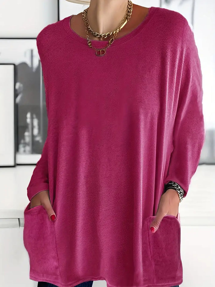 Feline - Oversized T-shirt met lange mouwen