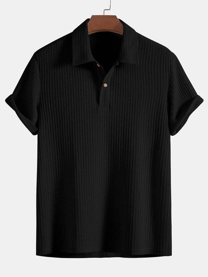 Abbe - Gebreid Poloshirt